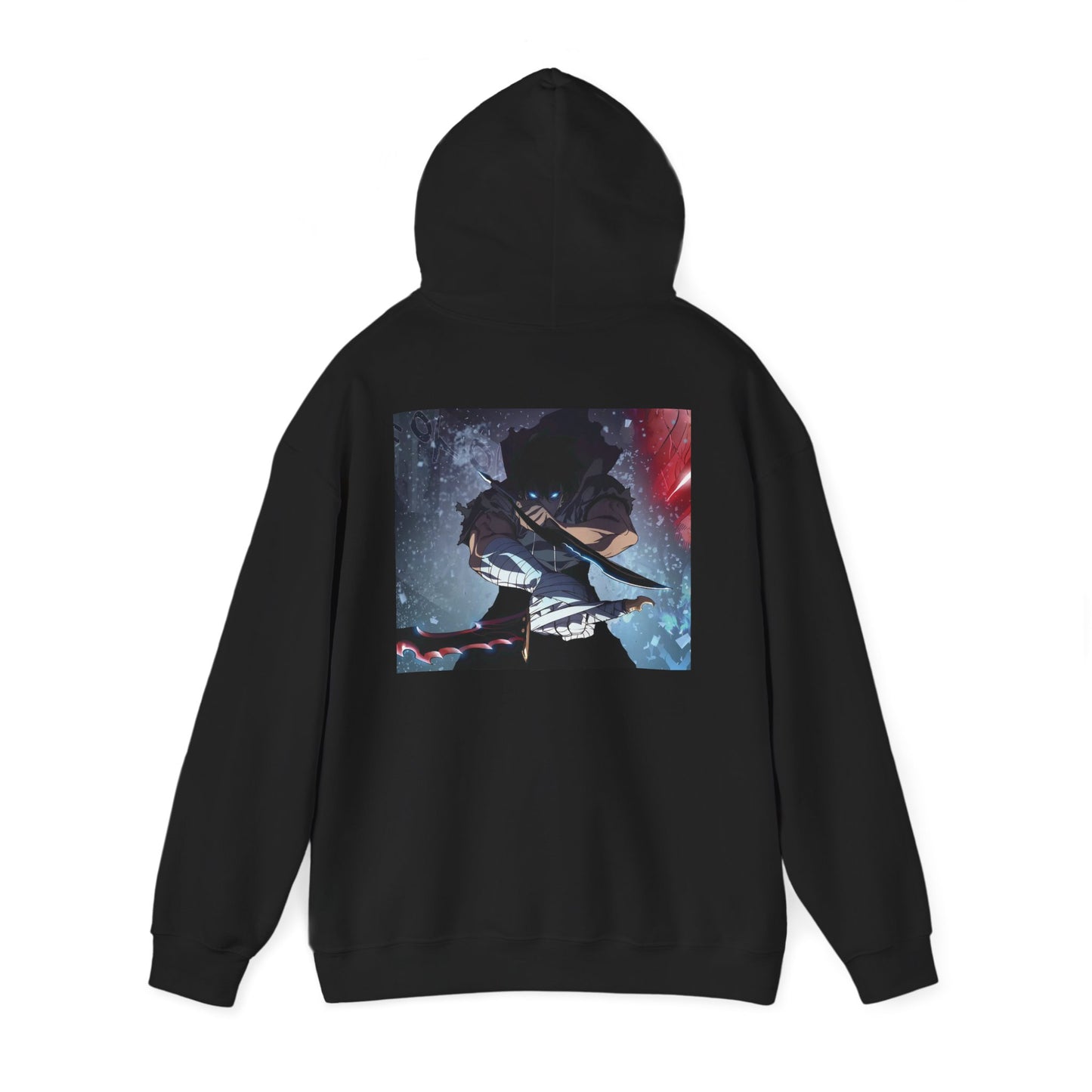 Hooded Sweatshirt - Solo Leveling Graphic Print