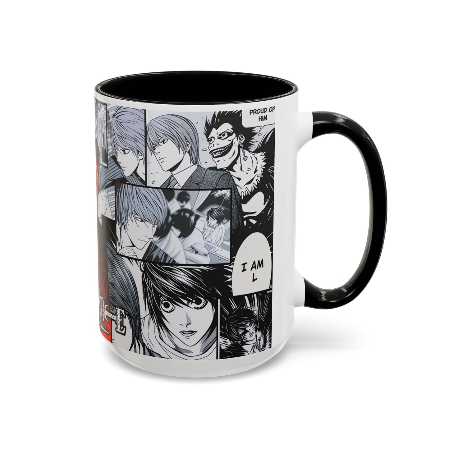 Mug - Death Note Accent Coffee Mug 15oz
