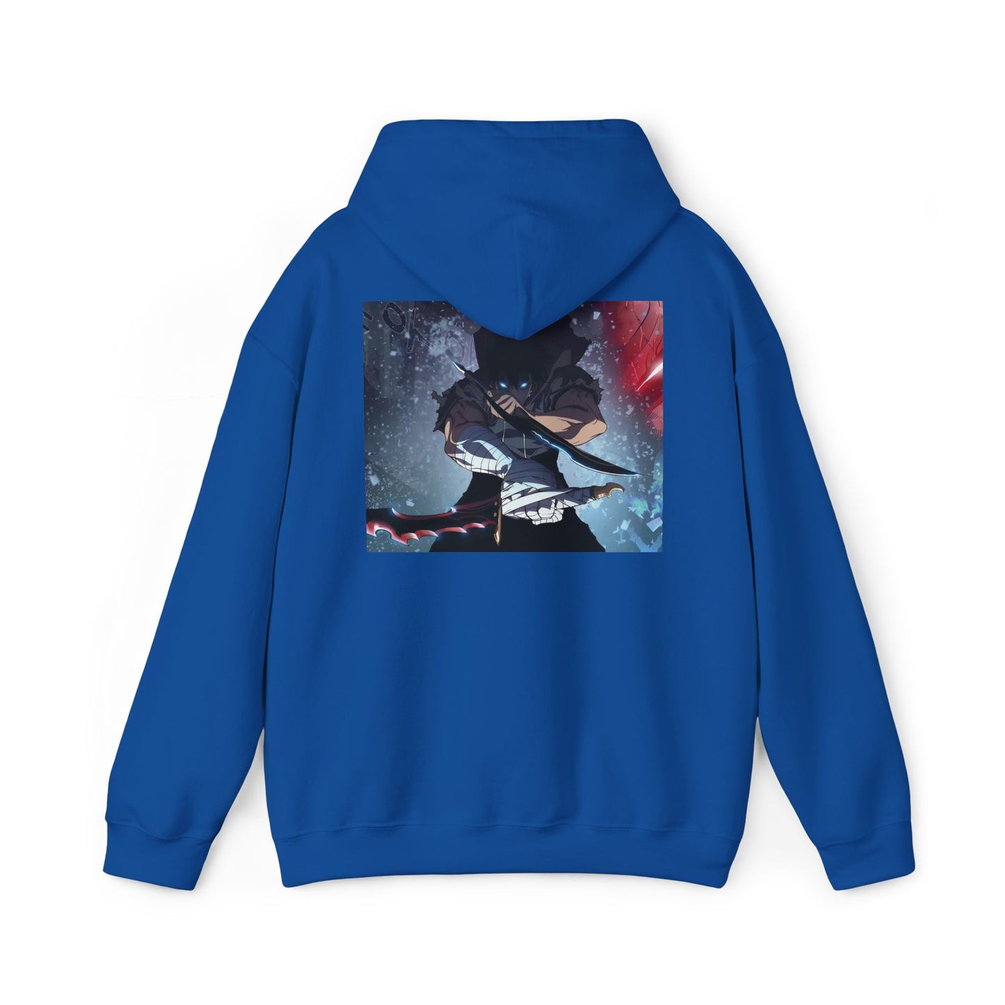 Hooded Sweatshirt - Solo Leveling Graphic Print