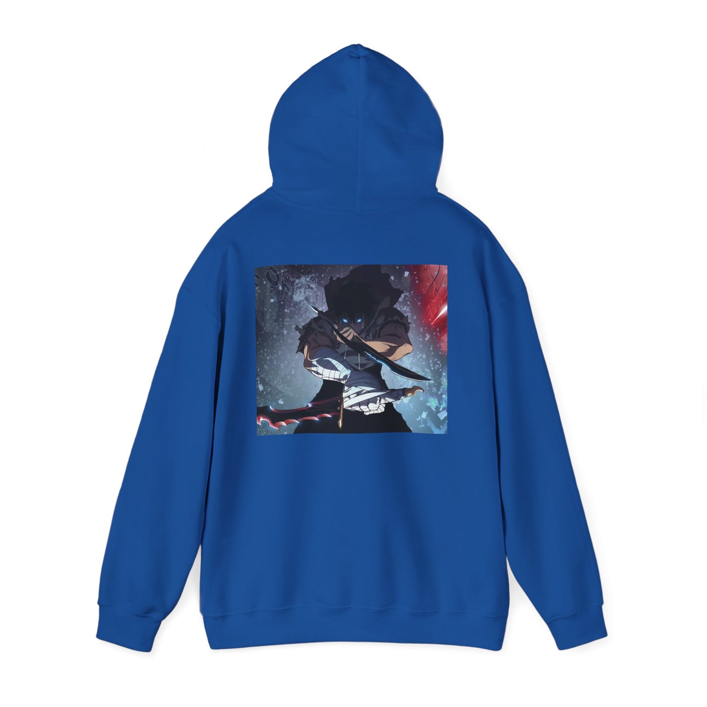 Hooded Sweatshirt - Solo Leveling Graphic Print