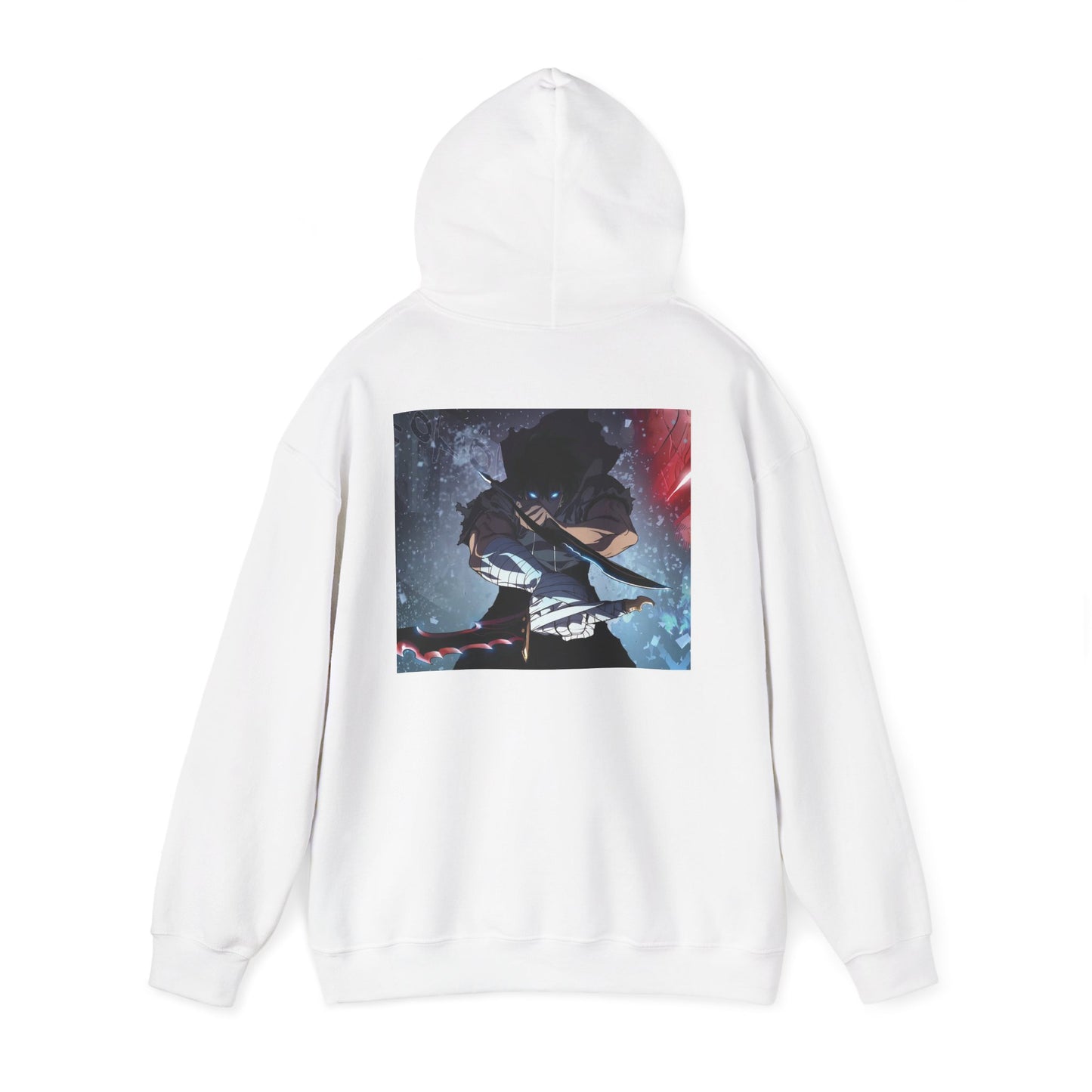 Hooded Sweatshirt - Solo Leveling Graphic Print